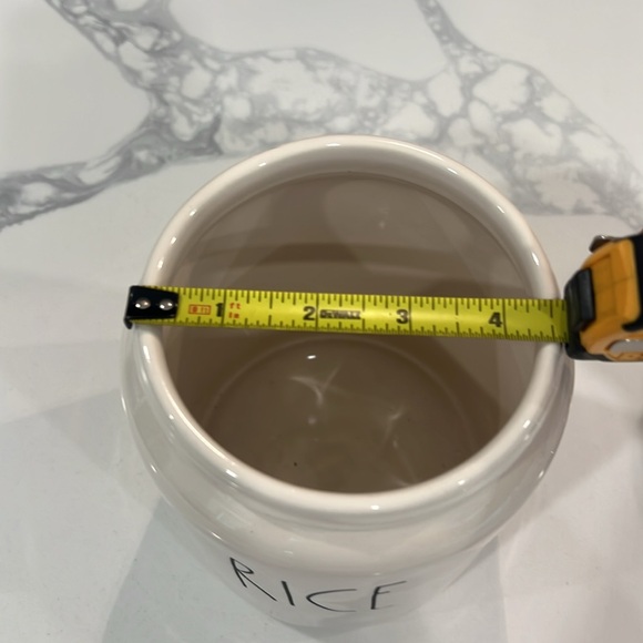 Rae Dunn RICE Canister - Picture 5 of 7